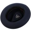 Stetson - Smithfield Fedora Wool Hat - Navy/Gun Metal