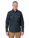 Stevenson Overall Co. - Cody Western Denim Shirt Indigo - 6.5oz