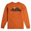 TOPO Designs - Rugged Peaks Long Sleeve T-Shirt - Clay