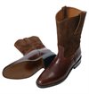 Bright Shoemakers - Western Pecos Leather/Suede - Brown