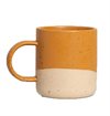 United by Blue - Stoneware Mug Caramel/White (8 oz)