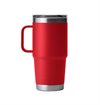 Yeti - Rambler 20 oz (591 ml) Travel Mug with Stronghold Lid - Rescue Red