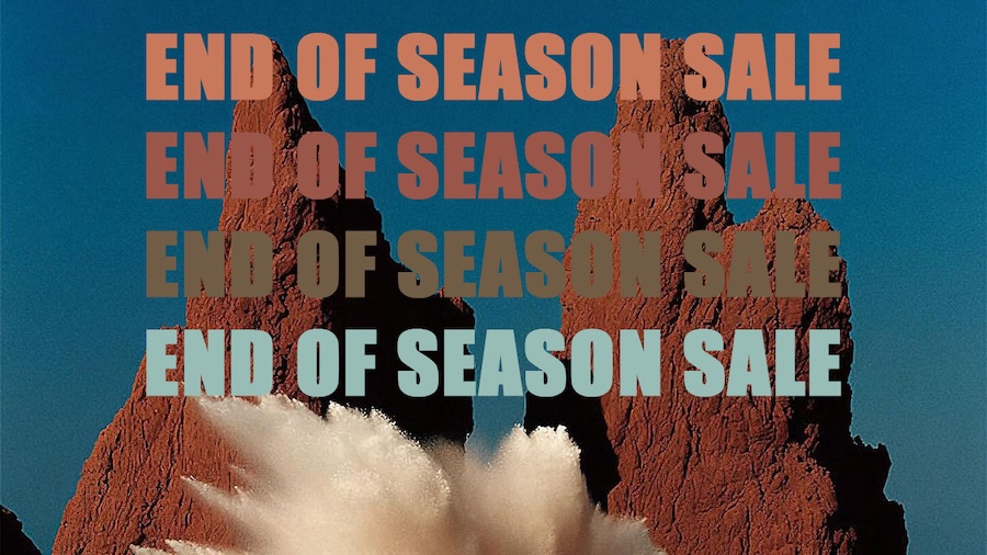 Winter sale at Hepcat Store, Lund. 