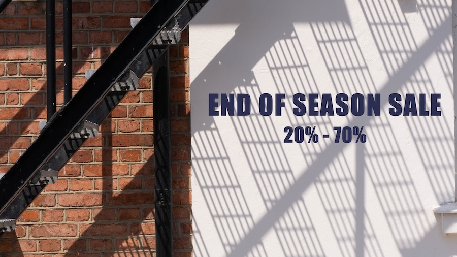 Winter sale at Hepcat Store, Lund. 