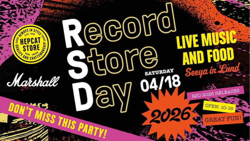 Record Store 2026 LP på Hepcat Store, Lund
