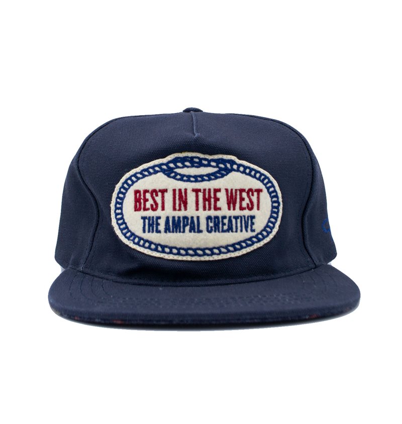 The Ampal Creative - Best In The West Snapback Cap - Navy | Sverige