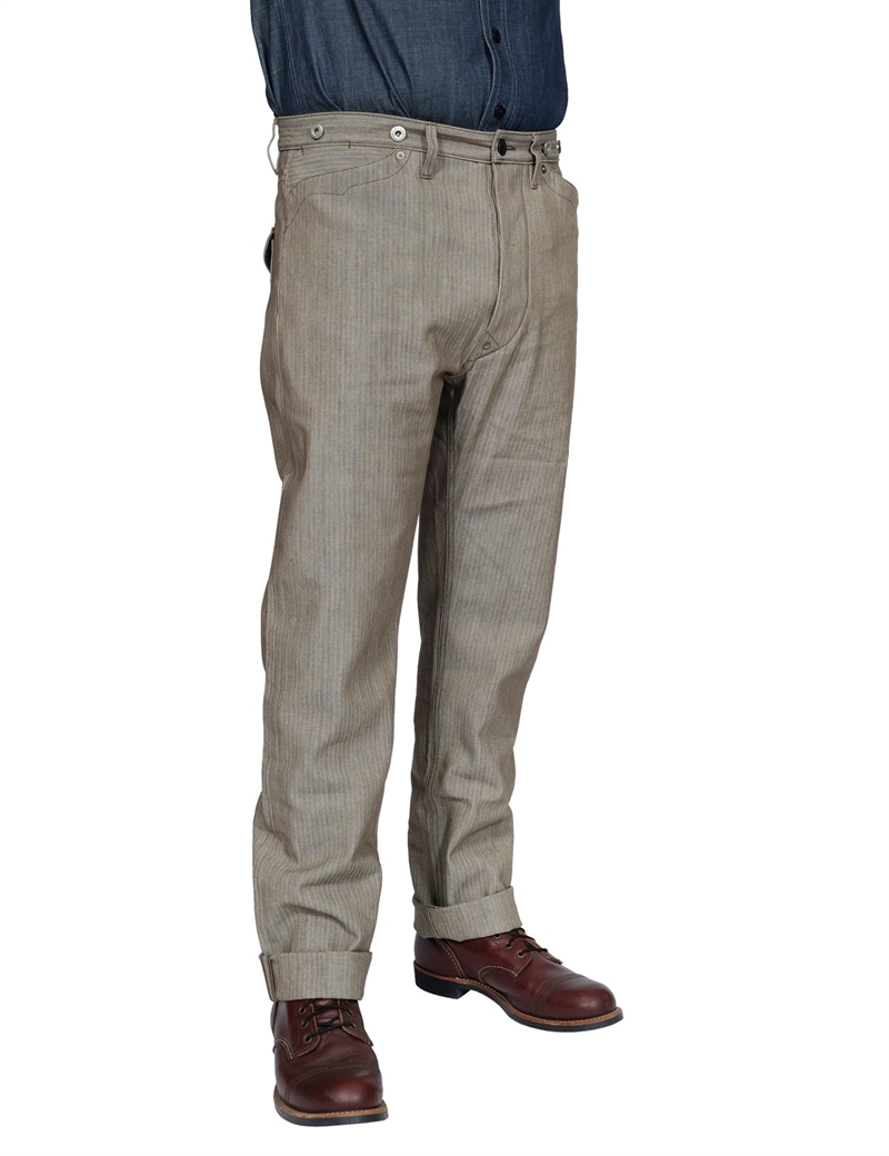 Blue Blanket P08 Herringbone Pants 11 oz