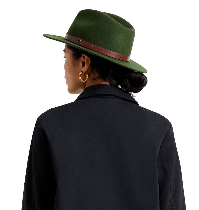 Brixton - Messer Fedora Hat - Moss