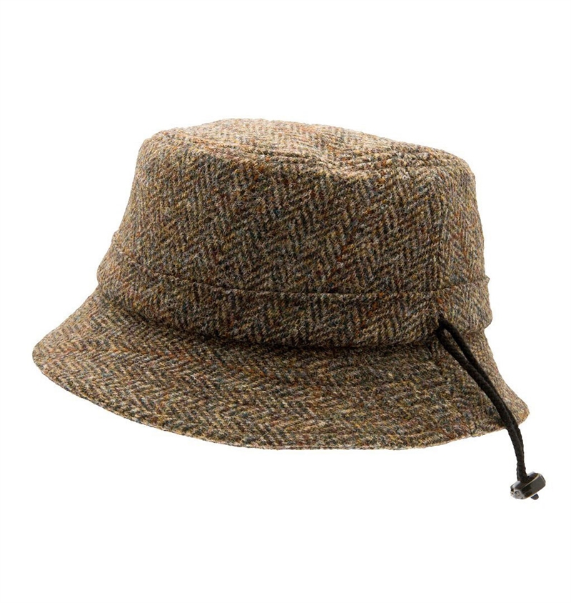 harris tweed bucket hat