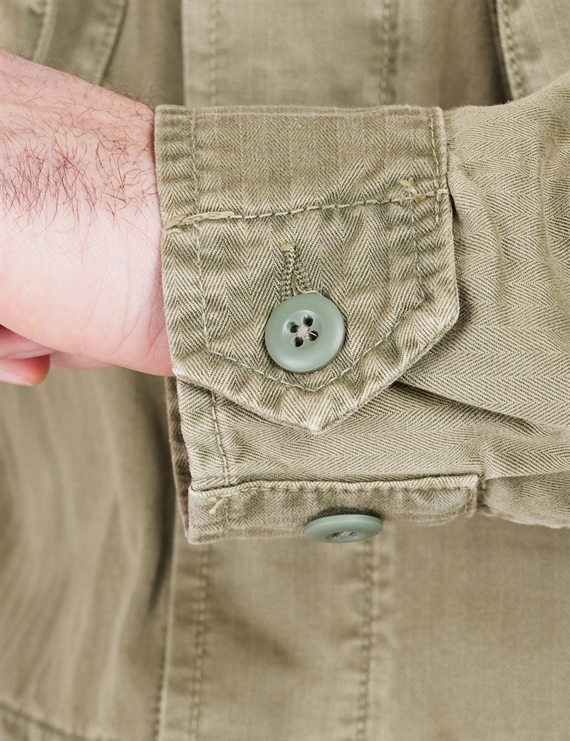 Chesapeakes - Intrepid Jungle Jacket HBT - Military Green