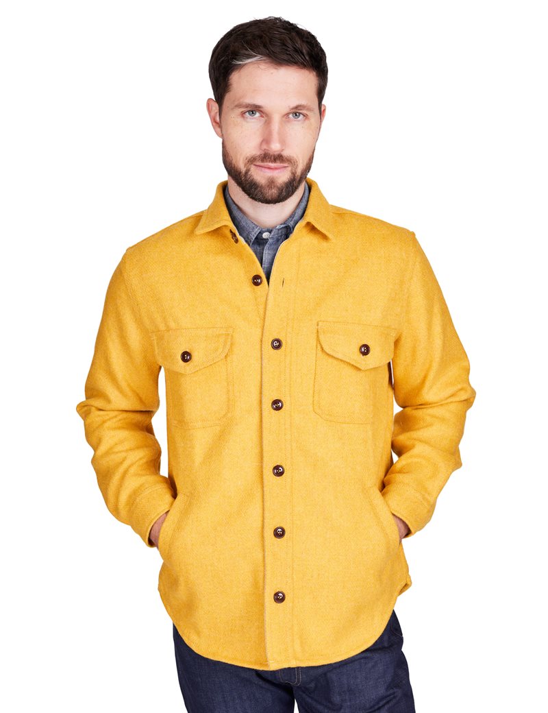 Chesapeakes Jackson Hole Outdoor Wool Shirt Ocra