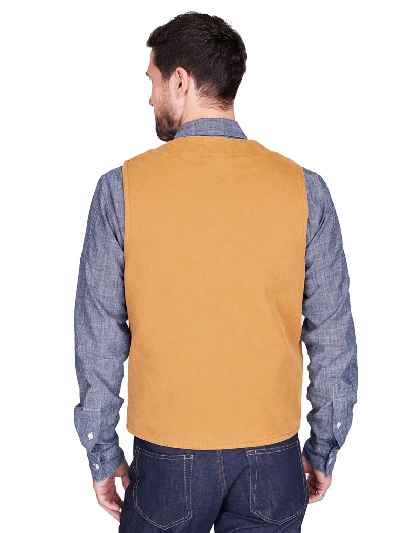 Chesapeakes - Oregon Outdoor Lined Vest - Brown Duck Chesapeakes - Oregon Outdoor Lined Vest - Brown Duck