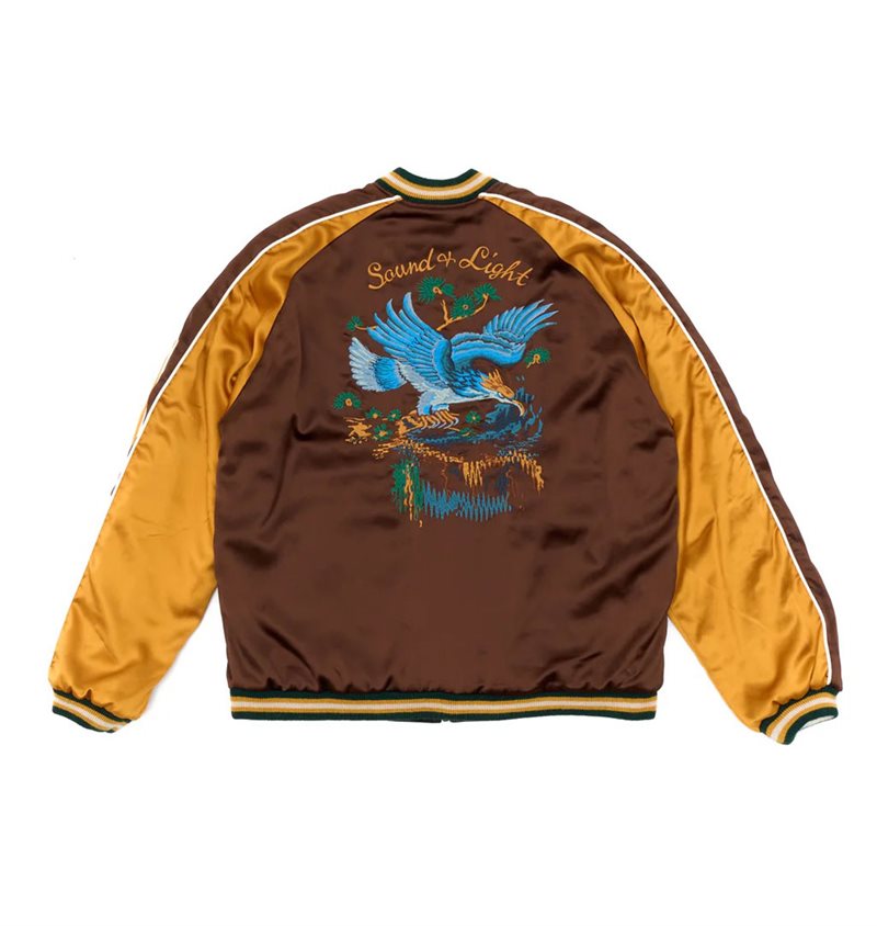 souvenir jacket \"eagle&dragon × mutant\" souvenir jacket eagle&dragon × mutant