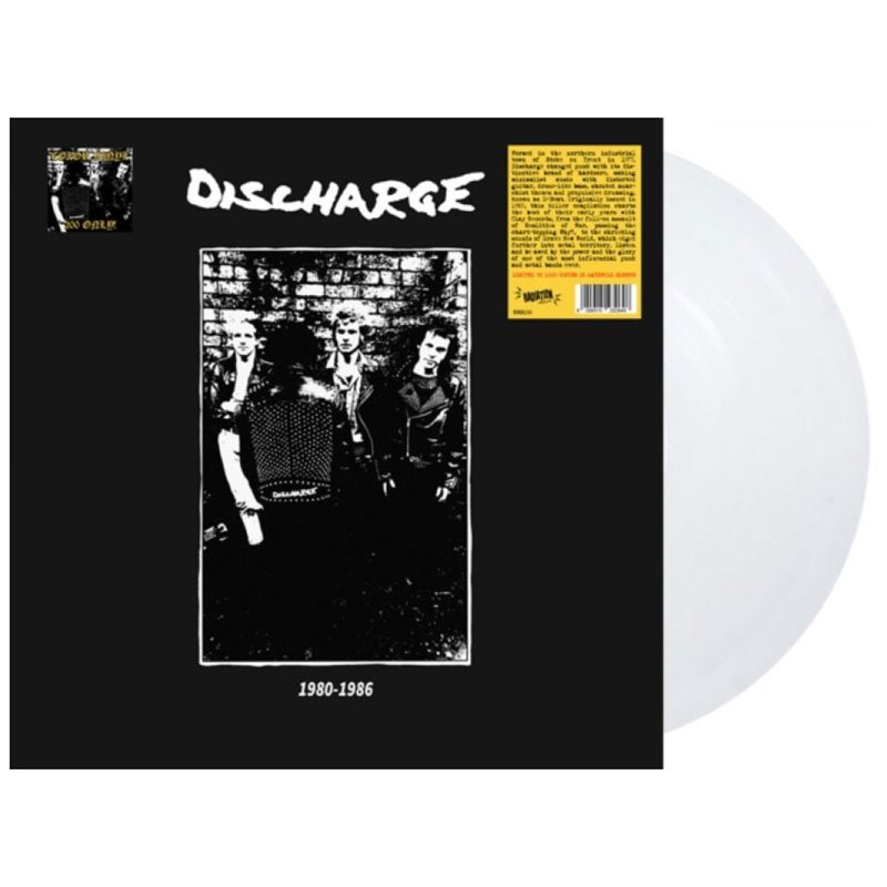 Discharge - 1980-1986 (Gatefold)(White Vinyl) - LP