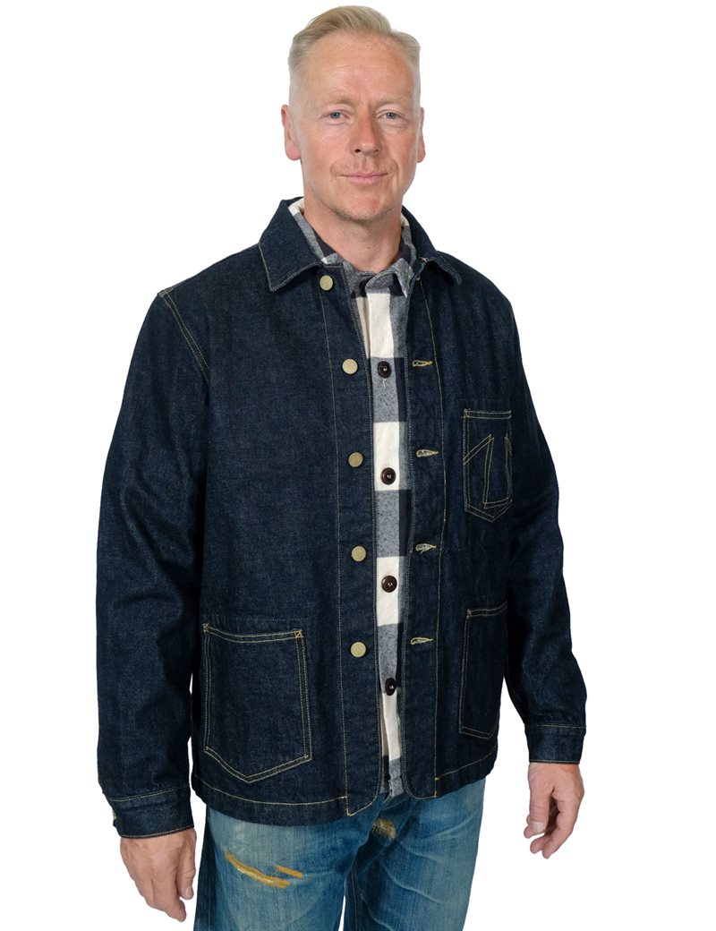 Indigo chore best sale jacket