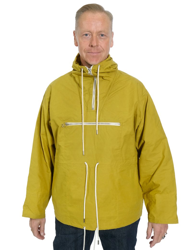 Eat Dust Everest Smock Dry Waxed Cotton Olivine
