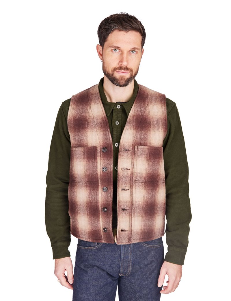 バ*ー様 FILSON MACKINAW WOOL VEST 40 L Filson---Mackinaw-Wool-Vest---