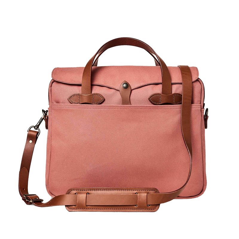 Filson Rugged Twill Original Briefcase Cedar Red Sverige