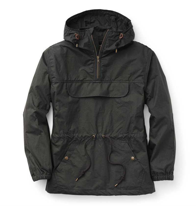 Filson Womens Hooded Deck Jacket Black