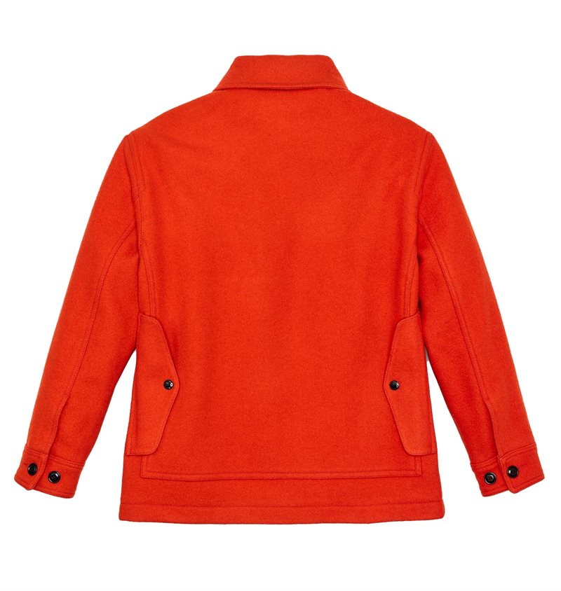 Filson Womens Mackinaw Wool Cruiser Jacket Flame
