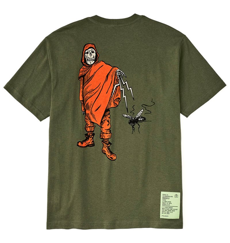 Filson x Housefly - Graphic T-shirt - Cypress/Energy