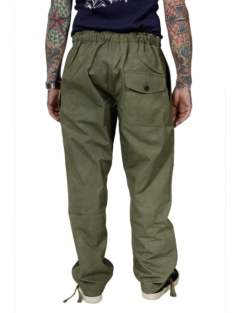 Fleurs De Bagne - The Submariner Pants - Khaki