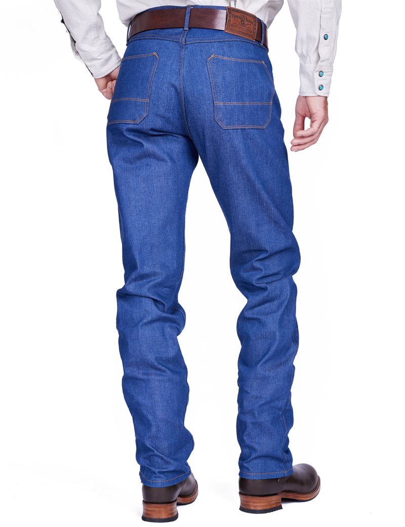 ◆2000Archives◆ DRAPED DENIM VINTAGE BLUE 2A25D1PT04BL Freenote Cloth - Wilkes Broken Twill Western Vintage Blue