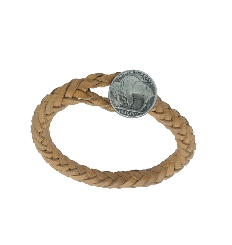 Kangaroo on sale leather bracelet