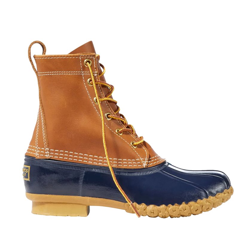 Bean Womens 8´´ Bean Boots Tan/Navy