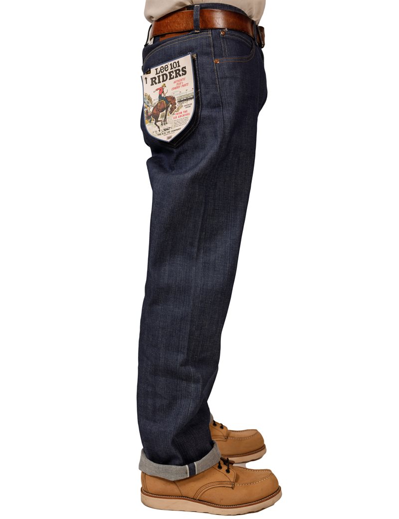 Lee - 101 50s Rider Jeans LH Dry 70s Indigo Japanese Selvage - 13oz