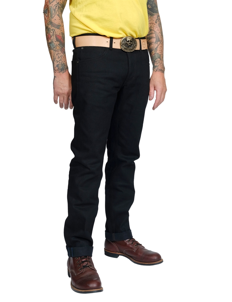 Lee 101 S Regular Fit Jeans Dry Black 13oz