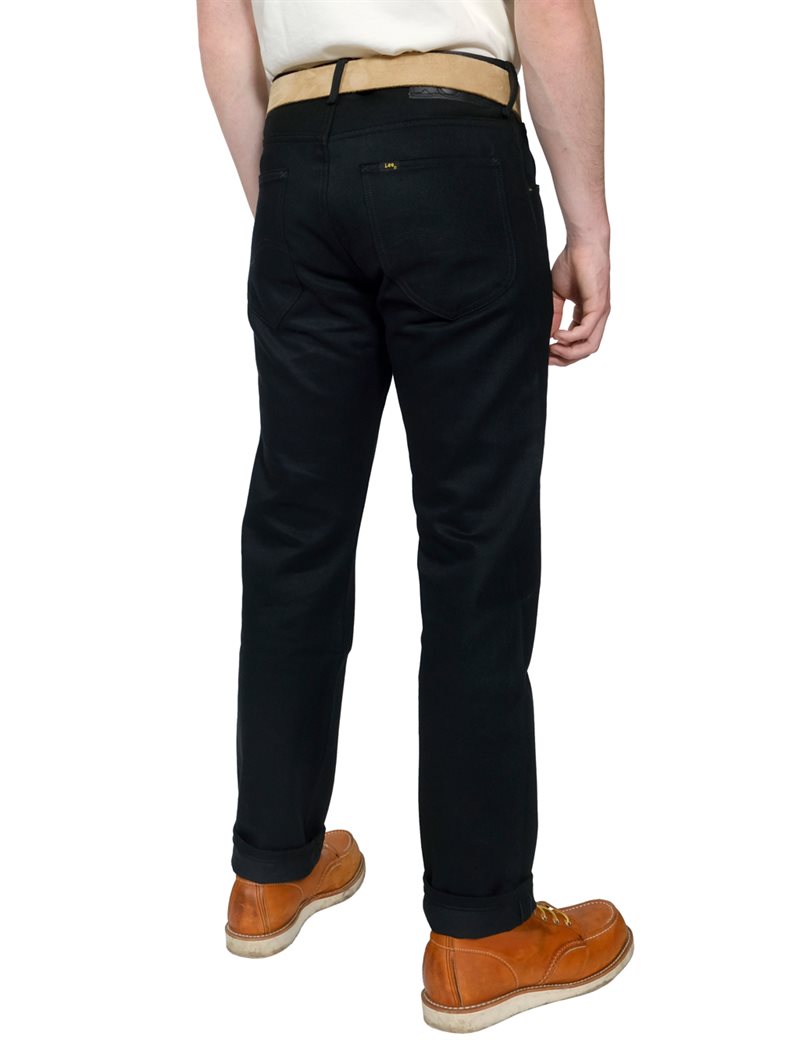 Lee - 101 Z Selvedge Jeans Dry Black Recycled Cotton - 13.75oz