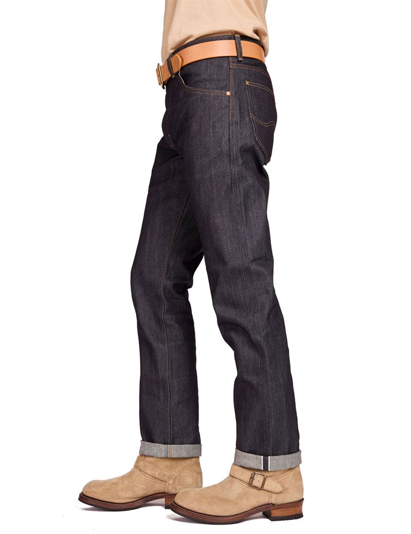 Lee 101 - Z Japanese Selvedge Denim Jeans 14 3/4 oz - Dry Blue