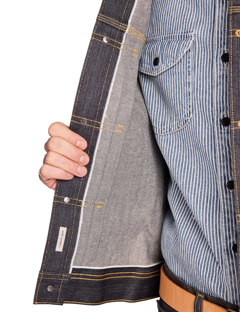 Lee 101 - Boxy Cowboy Denim Jacket - Dry Blue Lee 101 - Boxy Cowboy Denim Jacket - Dry Blue