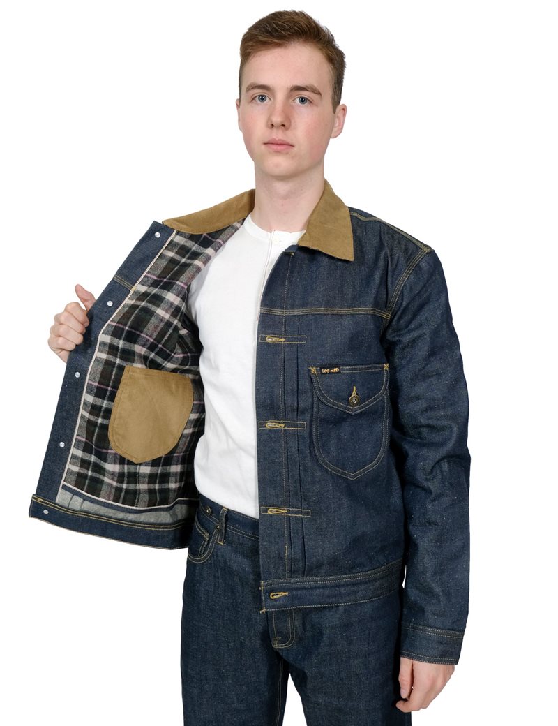 Lee COWBOY JACKET 1937 復刻 LOT 1011 Lee Archives 1937 'Real Vintage Cowboy' 101J Denim Jacket - Raw