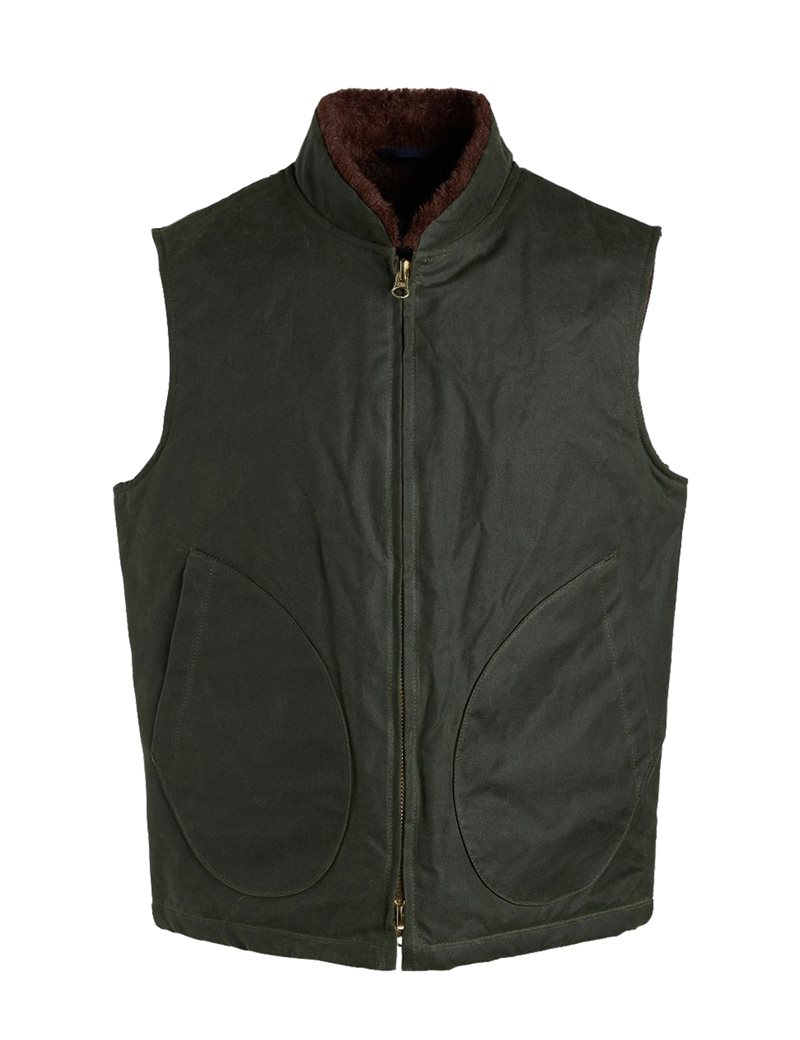 Manifattura Ceccarelli Mountain Vest Dark Green Sverige