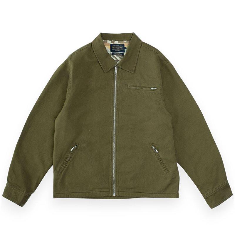 Pendleton - Blanket Lined Jacket - Sage Green