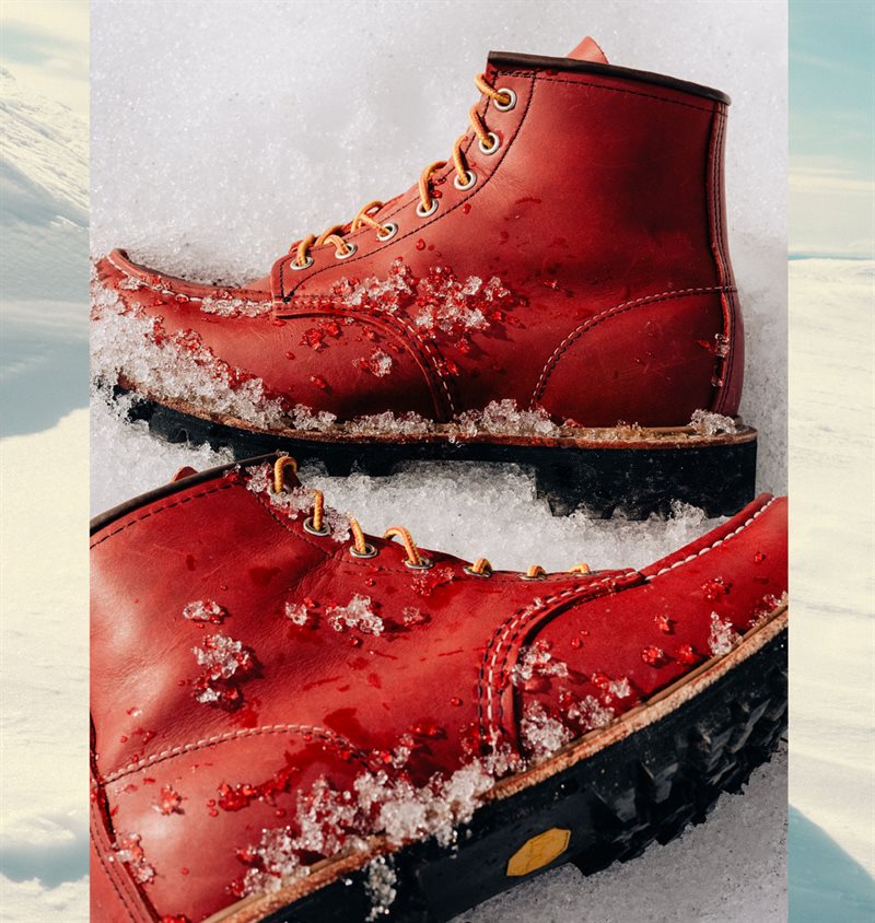 Red Wing Shoes 8209 6-Inch Norway Moc Toe Boot - Oro-Russet Portage LI