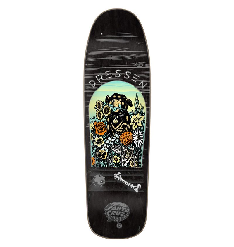 新品本物希少SANTA CRUZ DRESSEN PUP SHAPED 9.31 Santa-Cruz---Dressen-Pup-