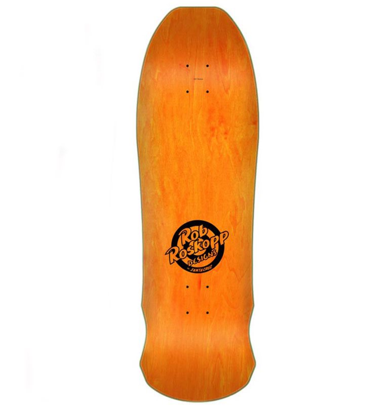 サンタクルーズ Rob Roskopp スケートボードデッキ オレンジ SANTA
