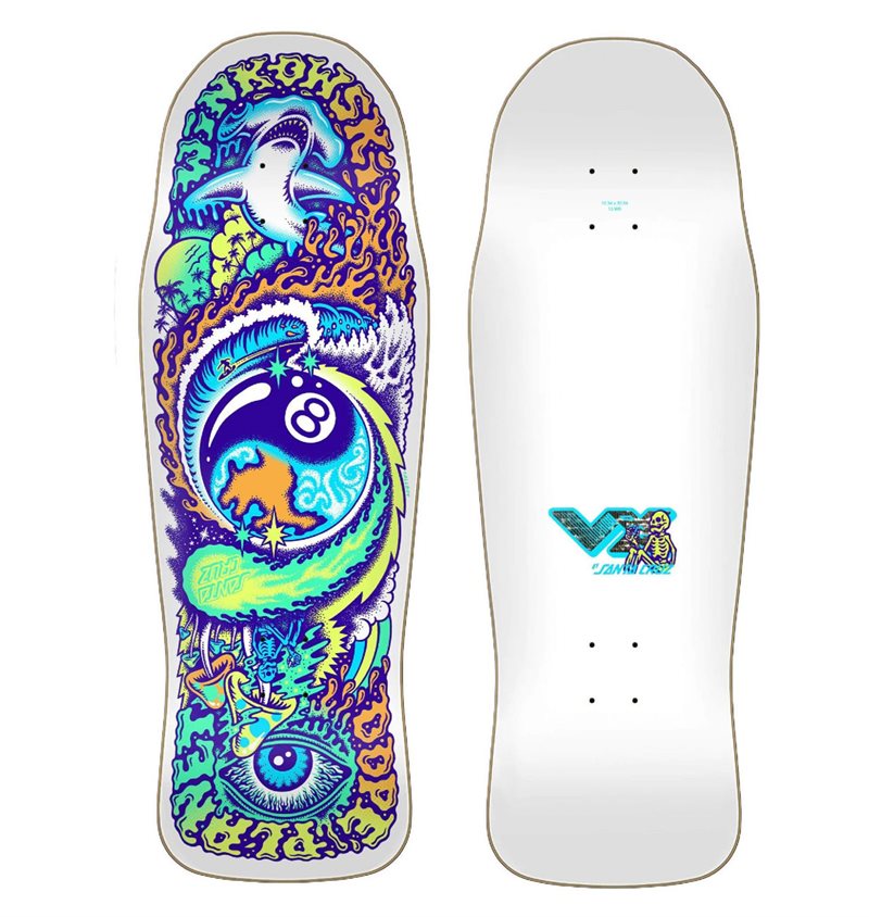 ERICK WINKOWSKI  PLANET DECK 10.34″ Santa Cruz Skateboards Winkowski Dope Planet Pre Issue Custom