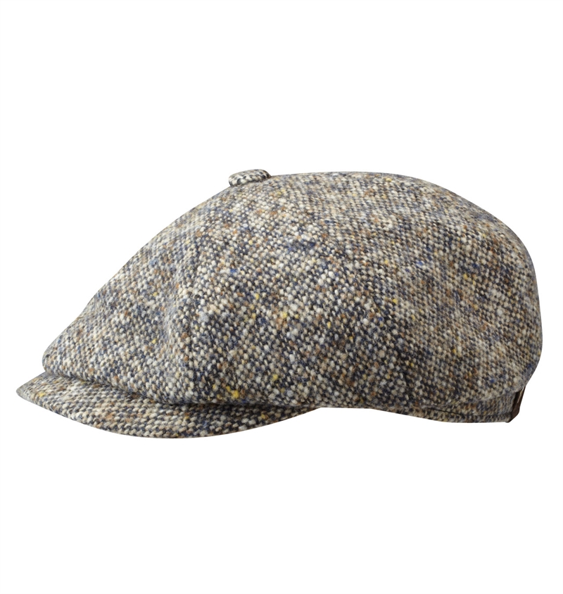 Stetson - Hatteras Flat Cap Donegal - Beige