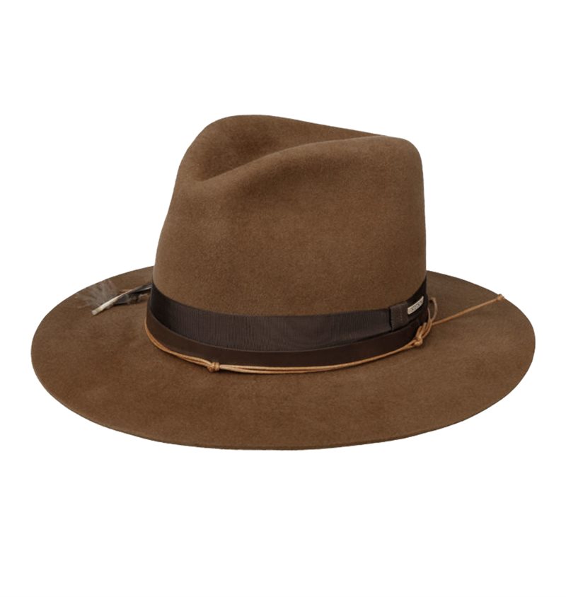 Stetson - Linto High Crown Fur Felt Hat 