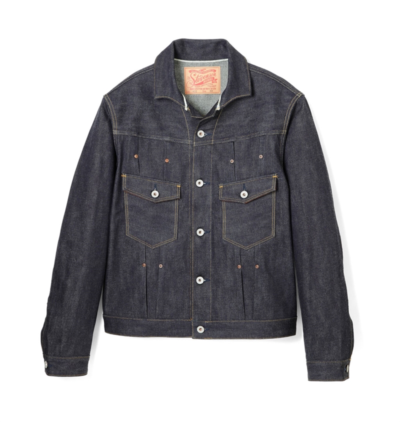 Stevenson Overall Co. - Slinger Type II Rigid Denim Jeans Jacket - 12o