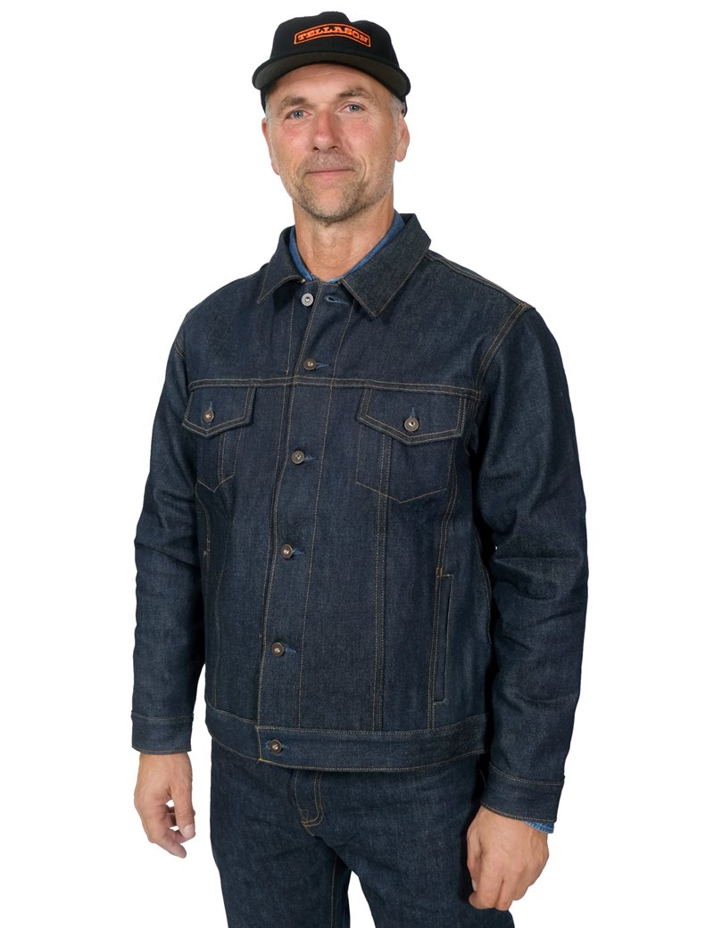 Tellason Jean Jacket with Japanese Blanket Lining oz