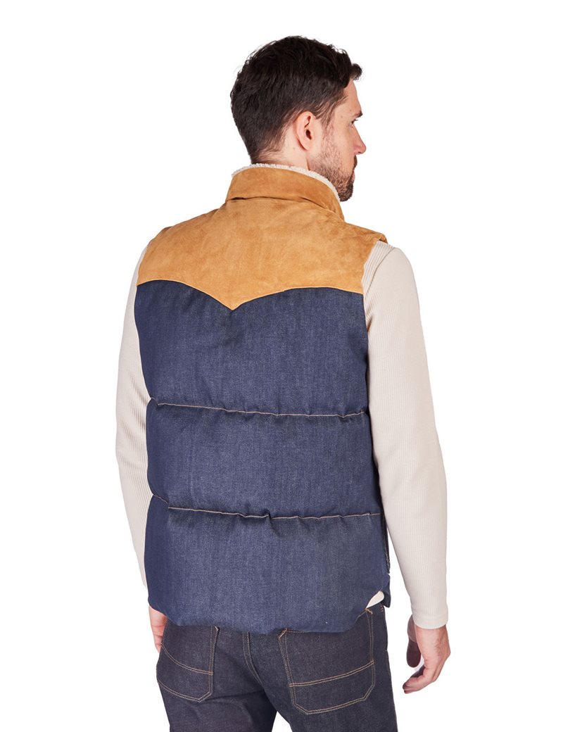 Tellason x Shangri-La Bronco Down Denim Vest Sverige