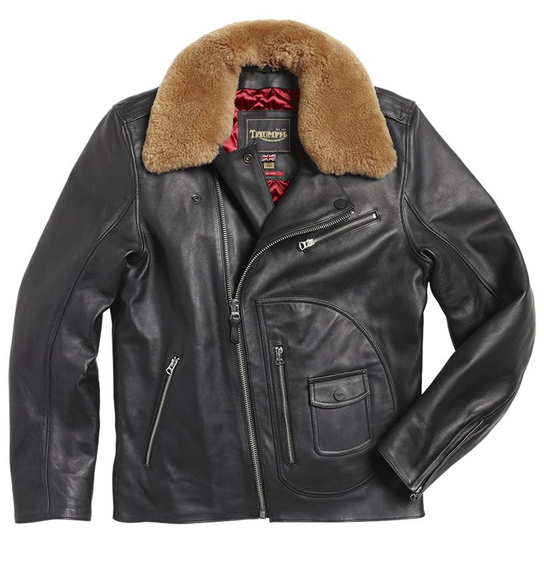 triumph leather jacket