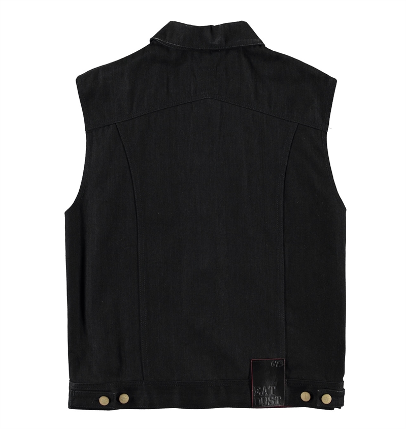 HELLER'S CAFE HUNTING VEST Indigo Denim（Deadstock Heller's