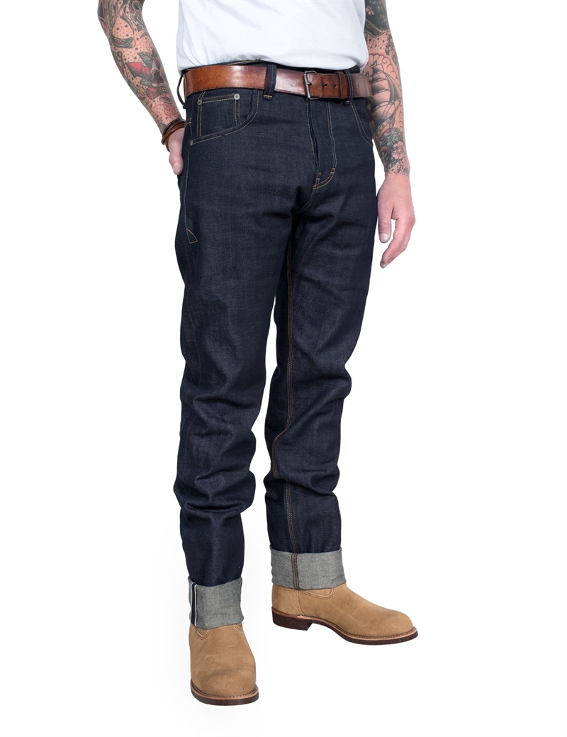 Eat Dust - Fit 73 Raw Selvage Jeans - Indigo