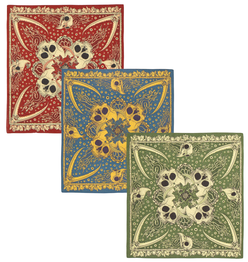 Indigofera Bandanas